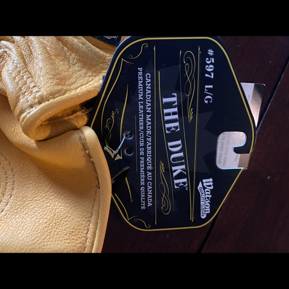 Mens suede gloves - Picture 3 of 4